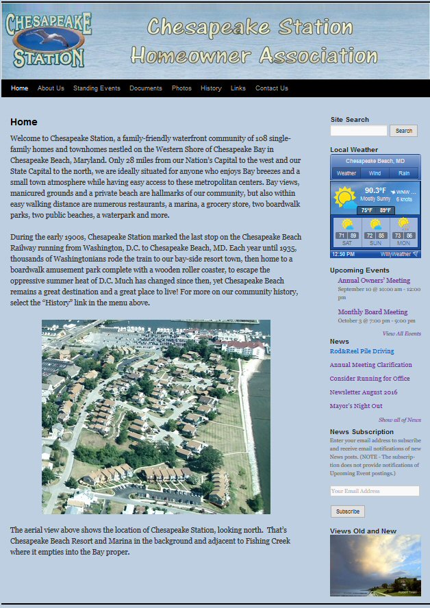 Chesapeake Station HOA